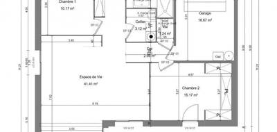 Terrain et maison à Thue et Mue en Calvados (14) de 80 m² à vendre au prix de 226000€ - 2