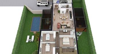 Terrain et maison à Sérignan en Hérault (34) de 110 m² à vendre au prix de 408000€ - 3