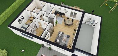 Terrain et maison à Les Authieux-sur-le-Port-Saint-Ouen en Seine-Maritime (76) de 70 m² à vendre au prix de 214500€ - 2