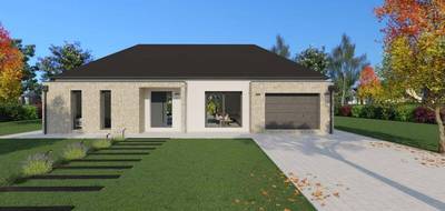 Terrain et maison à Monnaie en Indre-et-Loire (37) de 100 m² à vendre au prix de 254900€ - 1