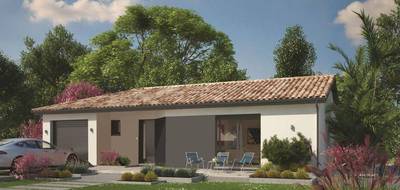 Terrain et maison à Targon en Gironde (33) de 115 m² à vendre au prix de 265991€ - 2