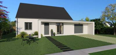 Terrain et maison à Cinq-Mars-la-Pile en Indre-et-Loire (37) de 85 m² à vendre au prix de 219900€ - 1