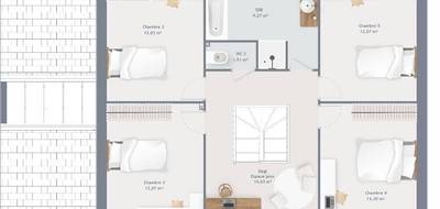 Terrain et maison à Fleurbaix en Pas-de-Calais (62) de 155 m² à vendre au prix de 429000€ - 4