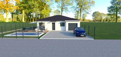 Terrain et maison à Attignat en Ain (01) de 89 m² à vendre au prix de 251500€ - 2