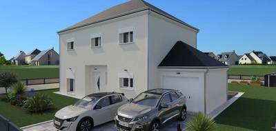 Terrain et maison à Mareuil-lès-Meaux en Seine-et-Marne (77) de 137 m² à vendre au prix de 455900€ - 2