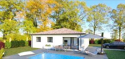 Terrain et maison à Léognan en Gironde (33) de 90 m² à vendre au prix de 377220€ - 1