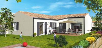 Terrain et maison à Dompierre-sur-Mer en Charente-Maritime (17) de 94 m² à vendre au prix de 331750€ - 2