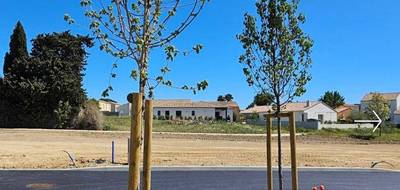 Terrain à Nissan-lez-Enserune en Hérault (34) de 392 m² à vendre au prix de 85900€ - 1