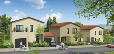Terrain et maison à Échalas en Rhône (69) de 91 m² à vendre au prix de 315900€ - 1