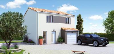 Terrain et maison à Saint-Martin-la-Pallu en Vienne (86) de 93 m² à vendre au prix de 212797€ - 1