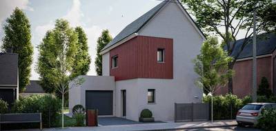 Terrain et maison à Boulleville en Eure (27) de 80 m² à vendre au prix de 274800€ - 1