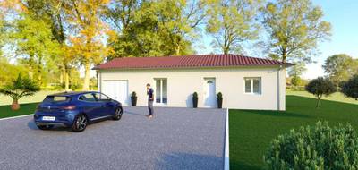 Terrain et maison à Chalamont en Ain (01) de 94 m² à vendre au prix de 243000€ - 1