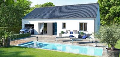 Terrain et maison à Génelard en Saône-et-Loire (71) de 80 m² à vendre au prix de 164860€ - 1