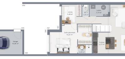 Terrain et maison à Saint-Étienne-la-Thillaye en Calvados (14) de 110 m² à vendre au prix de 514939€ - 4