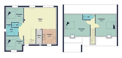 Terrain et maison à Rosières-près-Troyes en Aube (10) de 73 m² à vendre au prix de 194661€ - 4