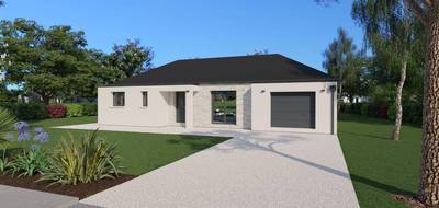 Terrain et maison à Semblançay en Indre-et-Loire (37) de 100 m² à vendre au prix de 254900€ - 1