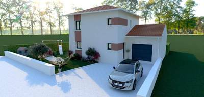 Terrain et maison à Ruy-Montceau en Isère (38) de 90 m² à vendre au prix de 282500€ - 1