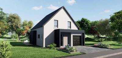 Terrain et maison à Bischwihr en Haut-Rhin (68) de 110 m² à vendre au prix de 339200€ - 1