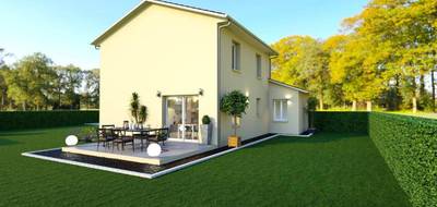 Terrain et maison à Saint-André-sur-Vieux-Jonc en Ain (01) de 100 m² à vendre au prix de 281500€ - 2