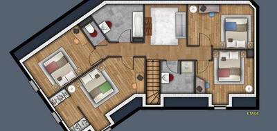 Terrain et maison à Le Vaudreuil en Eure (27) de 179 m² à vendre au prix de 432300€ - 4