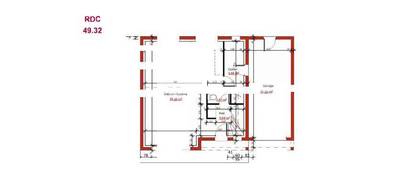 Terrain et maison à Orly en Val-de-Marne (94) de 95 m² à vendre au prix de 539000€ - 3