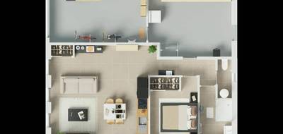 Terrain et maison à Port-Saint-Père en Loire-Atlantique (44) de 50 m² à vendre au prix de 222471€ - 4