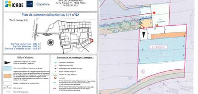 Terrain et maison à Villers-sur-Mer en Calvados (14) de 90 m² à vendre au prix de 351248€ - 3