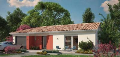 Terrain et maison à Cherves-Richemont en Charente (16) de 100 m² à vendre au prix de 220890€ - 1