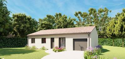 Terrain et maison à Lugon-et-l'Île-du-Carnay en Gironde (33) de 90 m² à vendre au prix de 221000€ - 1