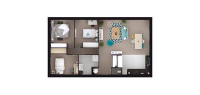 Terrain et maison à Le Folgoët en Finistère (29) de 82 m² à vendre au prix de 271407€ - 2