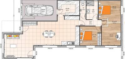 Terrain et maison à Tiercé en Maine-et-Loire (49) de 102 m² à vendre au prix de 287600€ - 4