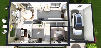 Terrain et maison à Francheville en Rhône (69) de 120 m² à vendre au prix de 563900€ - 3