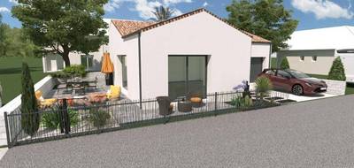 Terrain et maison à Saint-Maixent-sur-Vie en Vendée (85) de 80 m² à vendre au prix de 249900€ - 3