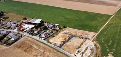 Terrain à Chérisy en Pas-de-Calais (62) de 619 m² à vendre au prix de 62000€ - 1