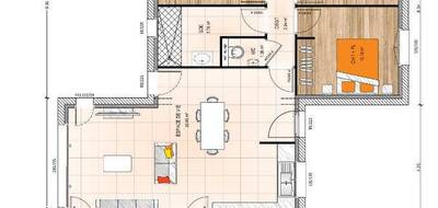 Terrain et maison à Cholet en Maine-et-Loire (49) de 80 m² à vendre au prix de 229000€ - 4