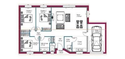 Terrain et maison à Vérines en Charente-Maritime (17) de 85 m² à vendre au prix de 301667€ - 4