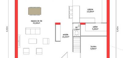 Terrain et maison à Rambouillet en Yvelines (78) de 165 m² à vendre au prix de 770000€ - 4