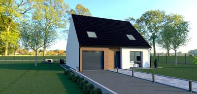 Terrain et maison à Wanquetin en Pas-de-Calais (62) de 95 m² à vendre au prix de 245542€ - 1