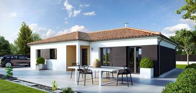 Terrain et maison à Saint-Martin-la-Pallu en Vienne (86) de 88 m² à vendre au prix de 181195€ - 2