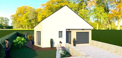 Terrain et maison à Fontaine-Étoupefour en Calvados (14) de 90 m² à vendre au prix de 298925€ - 1