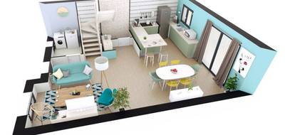 Terrain et maison à Ablon en Calvados (14) de 88 m² à vendre au prix de 218393€ - 4