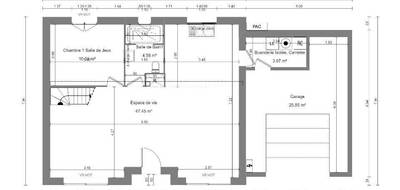 Terrain et maison à Isigny-sur-Mer en Calvados (14) de 120 m² à vendre au prix de 233000€ - 3