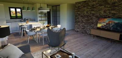 Terrain et maison à Ucel en Ardèche (07) de 83 m² à vendre au prix de 239700€ - 3