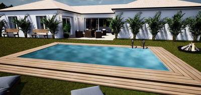Terrain et maison à Ribagnac en Dordogne (24) de 130 m² à vendre au prix de 251400€ - 1