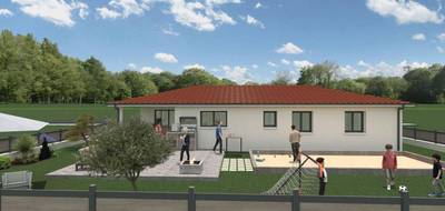 Terrain et maison à Montrevel-en-Bresse en Ain (01) de 117 m² à vendre au prix de 339500€ - 2