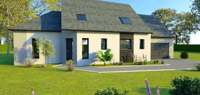 Terrain et maison à Lombron en Sarthe (72) de 138 m² à vendre au prix de 329000€ - 1