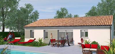 Terrain et maison à Haut-Mauco en Landes (40) de 88 m² à vendre au prix de 227900€ - 2