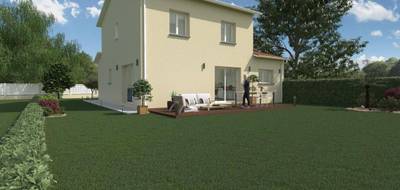 Terrain et maison à Jassans-Riottier en Ain (01) de 90 m² à vendre au prix de 323000€ - 2