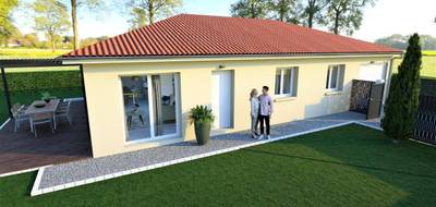 Terrain et maison à Saint-Sulpice en Ain (01) de 90 m² à vendre au prix de 224000€ - 2