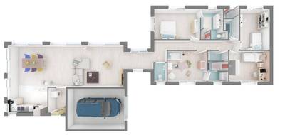 Terrain et maison à Saint-Palais-sur-Mer en Charente-Maritime (17) de 137 m² à vendre au prix de 620951€ - 4